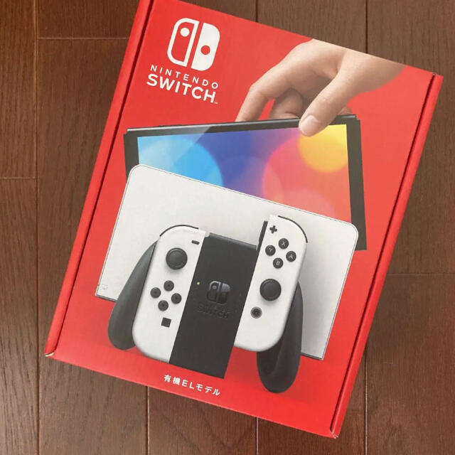 Nintendo Switch(有機ELモデル)本体ホワイトエンタメ/ホビー