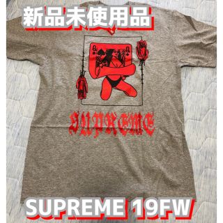 シュプリーム(Supreme)の新品未着用　SUPREME QUEEN TEE M HEATHER GREY(Tシャツ/カットソー(半袖/袖なし))