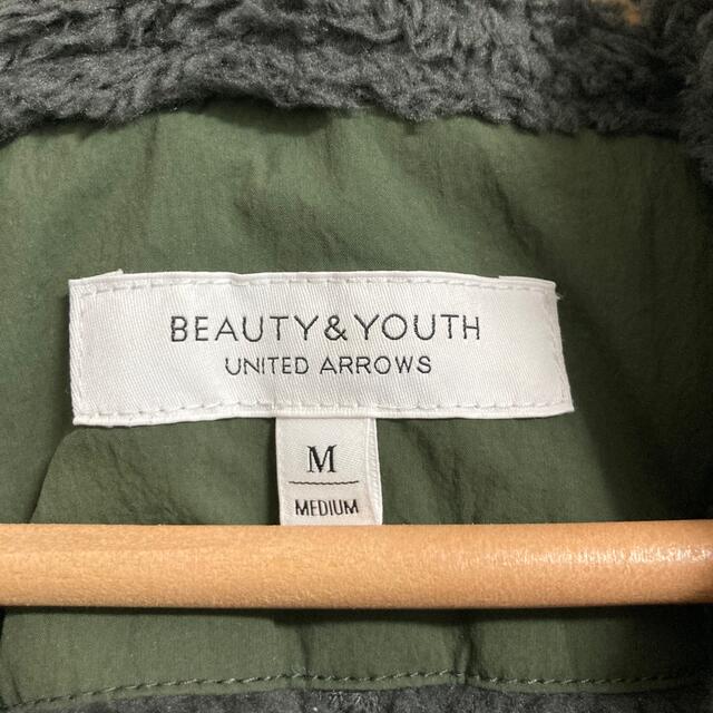 BEAUTY&YOUTH UNITED ARROWS(ビューティアンドユースユナイテッドアローズ)のB&Yユナイテッドアローズ　マウンテンパーカ メンズのジャケット/アウター(マウンテンパーカー)の商品写真