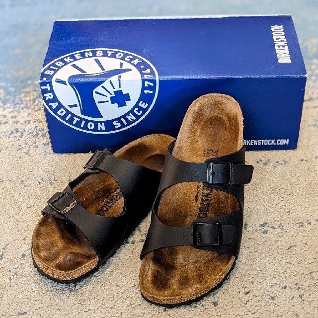 BIRKENSTOCK(ビルケンシュトック)のビリケンシュトック　ネバダ　黒　BIRKENSTOCK　Nevada Black レディースの靴/シューズ(サンダル)の商品写真