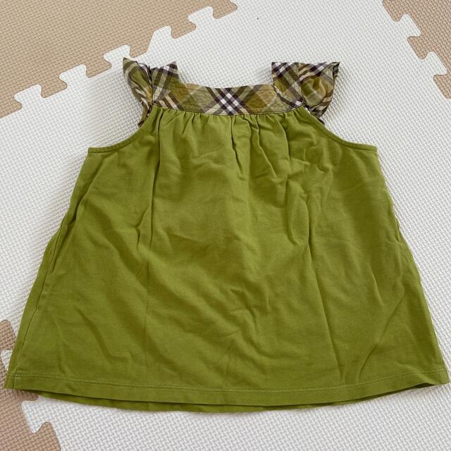 BURBERRY(バーバリー)の専用バーバリー　トップス　スカートセット　100 キッズ/ベビー/マタニティのキッズ服女の子用(90cm~)(Tシャツ/カットソー)の商品写真