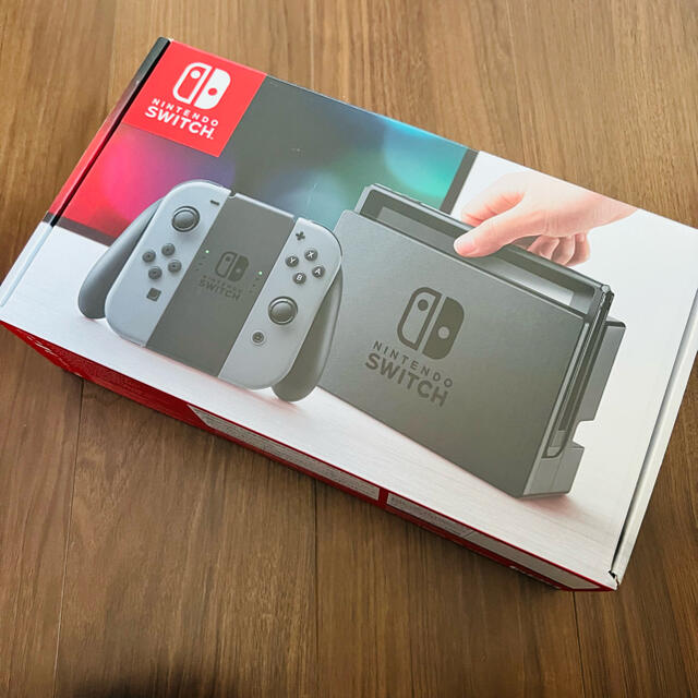 Nintendo Switch JOY-CON グレー 本体  HAC-S-KA