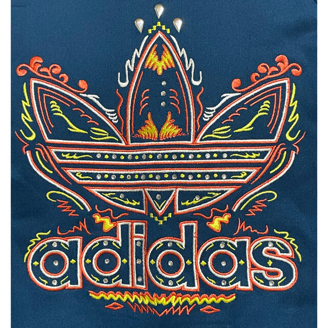 adidas(アディダス)のadidas  アディダス　オリジナルス　刺繍ロゴ　トラックトップ レディースのジャケット/アウター(その他)の商品写真