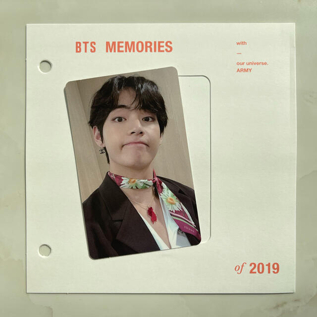 全商品対象が BTS MEMORIES 2019 トレカ V テテ テヒョン