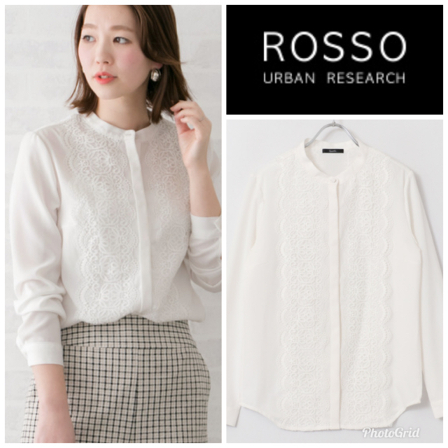 URBAN RESEARCH ROSSO(アーバンリサーチロッソ)のアーバンリサーチロッソ❤︎レースブラウス レディースのトップス(シャツ/ブラウス(長袖/七分))の商品写真