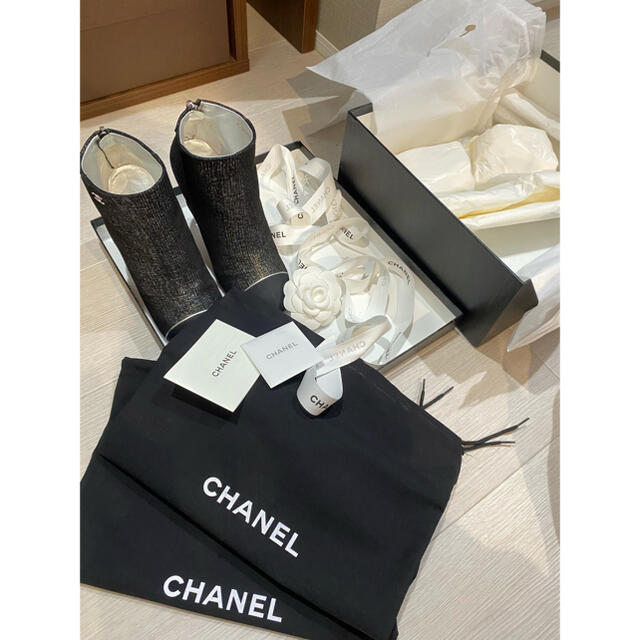 正規品　CHANEL ブーツ　値下げ