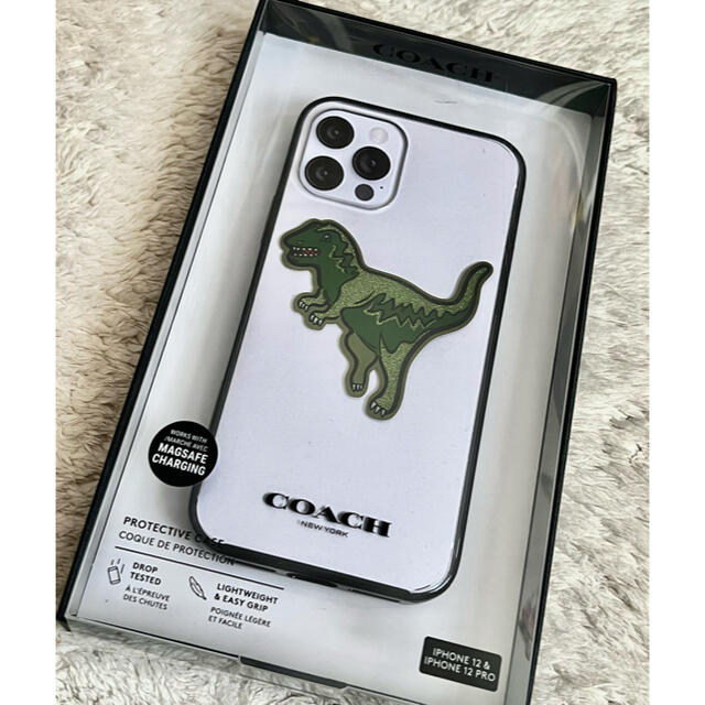 COACH 新品✳︎coach iPhone12.12proクリアケース レキシーの通販 by