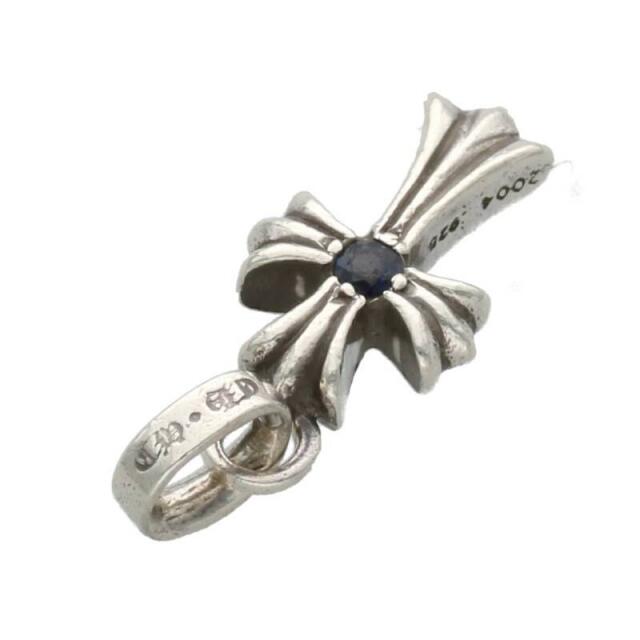 Chrome Hearts(クロムハーツ)のクロムハーツ 1サファイア/チャーム/シルバーネックレストップ メンズのアクセサリー(ネックレス)の商品写真