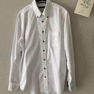 スーツカンパニー(THE SUIT COMPANY)のカッターシャツM 白シャツ　THE SUIT COMPANY(シャツ)