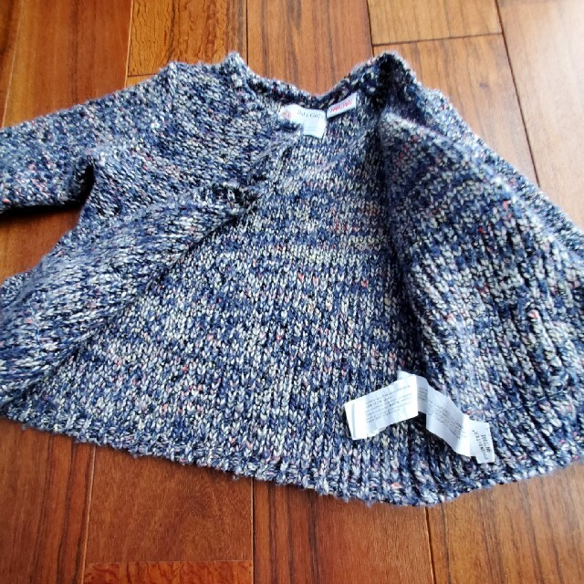 ZARA KIDS(ザラキッズ)のZARA BABY　92cm（1歳半～2歳）ニットコート キッズ/ベビー/マタニティのキッズ服男の子用(90cm~)(ジャケット/上着)の商品写真