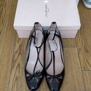 ジルスチュアート(JILLSTUART)のジルスチュアートJILLSTUARTパテントパンプス24.5cm(ハイヒール/パンプス)