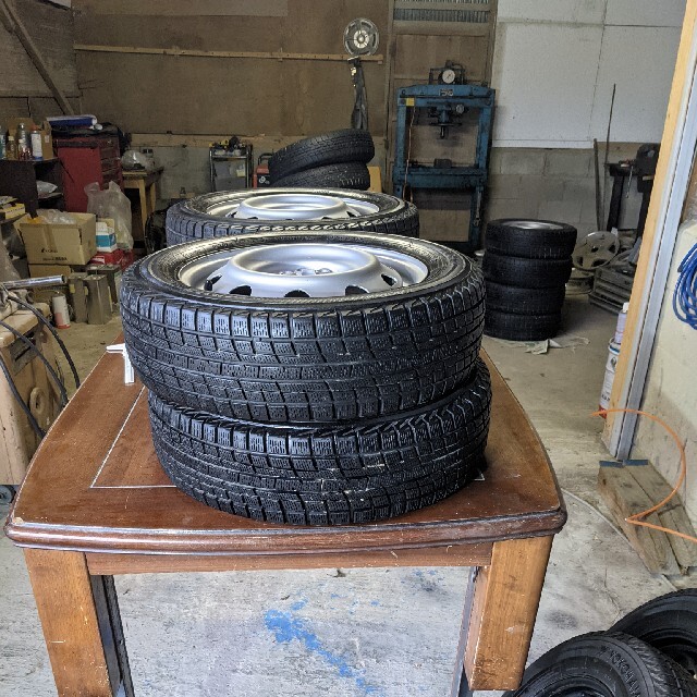 155/65r13スタッドレスタイヤホイールセット