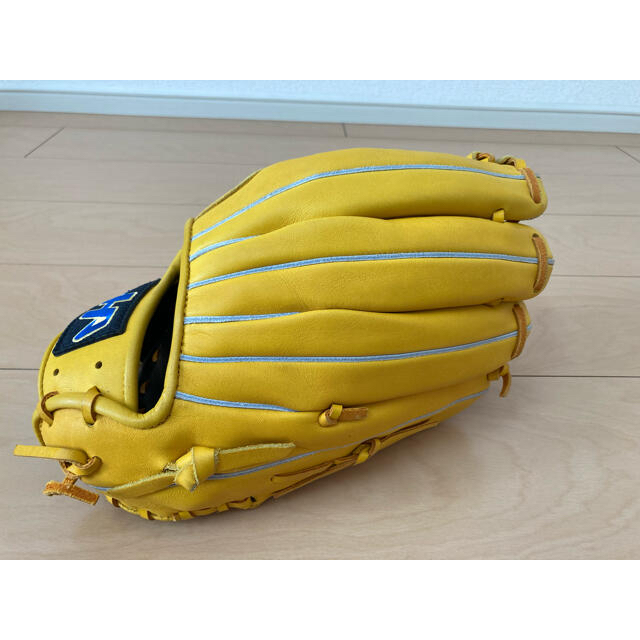 HATAKEYAMA(ハタケヤマ)のハタケヤマ軟式用グローブ左利き外野用 スポーツ/アウトドアの野球(グローブ)の商品写真