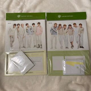 ネイチャーリパブリック(NATURE REPUBLIC)のNATURE REPUBLIC EXO  メモパッドパネル(アイドルグッズ)