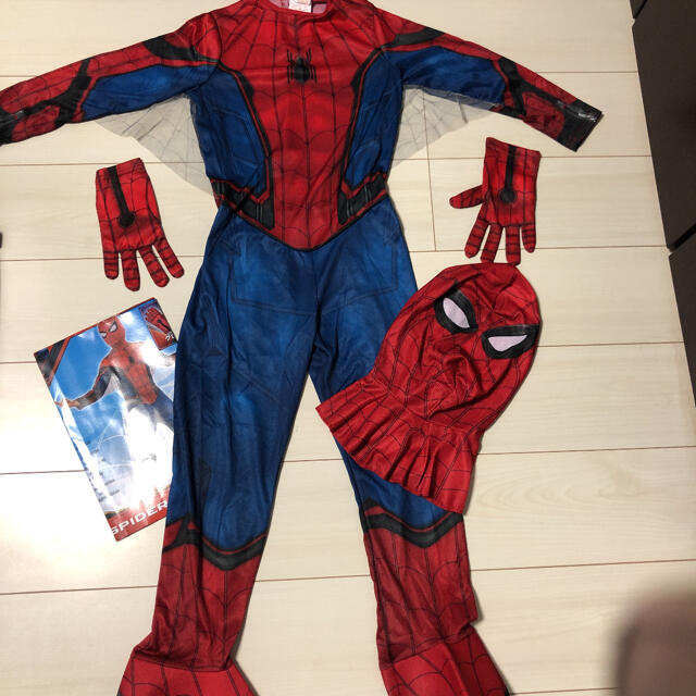 子供　男の子　スパイダーマン　コスプレ　ハロウィン　イベント　100cm