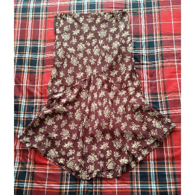 Ralph Lauren(ラルフローレン)のクリーニング済❣フローラルシフォンマキシスカート❣ シルク100%❗ レディースのスカート(ロングスカート)の商品写真
