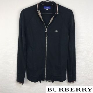 バーバリーブルーレーベル(BURBERRY BLUE LABEL)の美品 BURBERRY BLUE LABEL 長袖ジャージ ブラック サイズ38(その他)