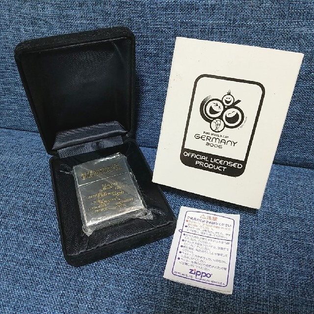 ZIPPO(ジッポー)の【未使用】FIFA WORLD CUP GERMANY 2006ZIPPO スポーツ/アウトドアのサッカー/フットサル(記念品/関連グッズ)の商品写真