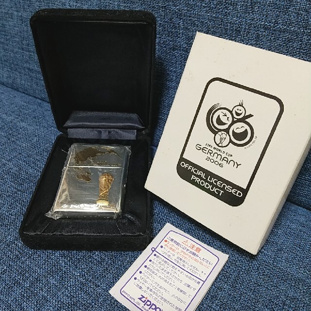 ZIPPO(ジッポー)の【未使用】FIFA WORLD CUP GERMANY 2006ZIPPO スポーツ/アウトドアのサッカー/フットサル(記念品/関連グッズ)の商品写真