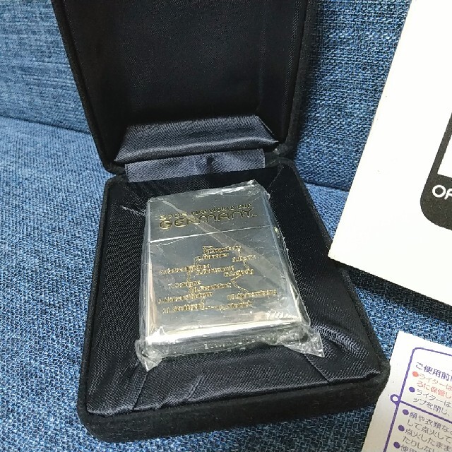 ZIPPO(ジッポー)の【未使用】FIFA WORLD CUP GERMANY 2006ZIPPO スポーツ/アウトドアのサッカー/フットサル(記念品/関連グッズ)の商品写真