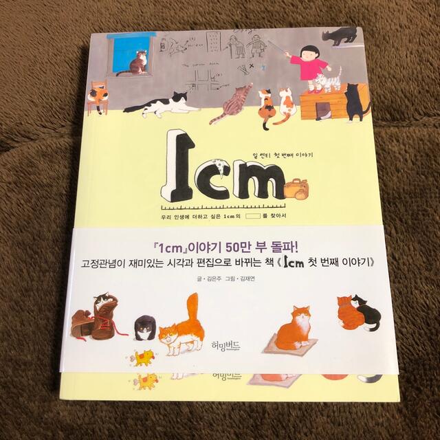 韓国　エッセイ「1cm 첫 번째 이야기」 エンタメ/ホビーの本(文学/小説)の商品写真