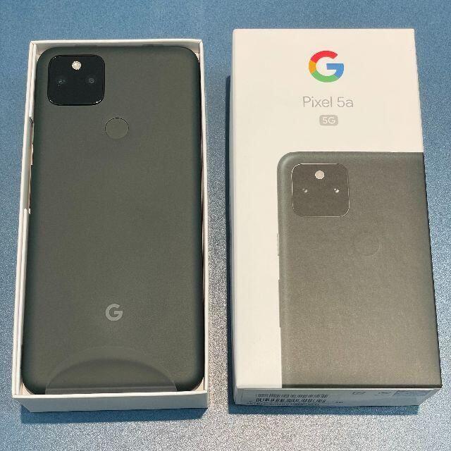 中古) Pixel5a (5G) モストリーブラック 【海外版 SIMFREE】、softbank