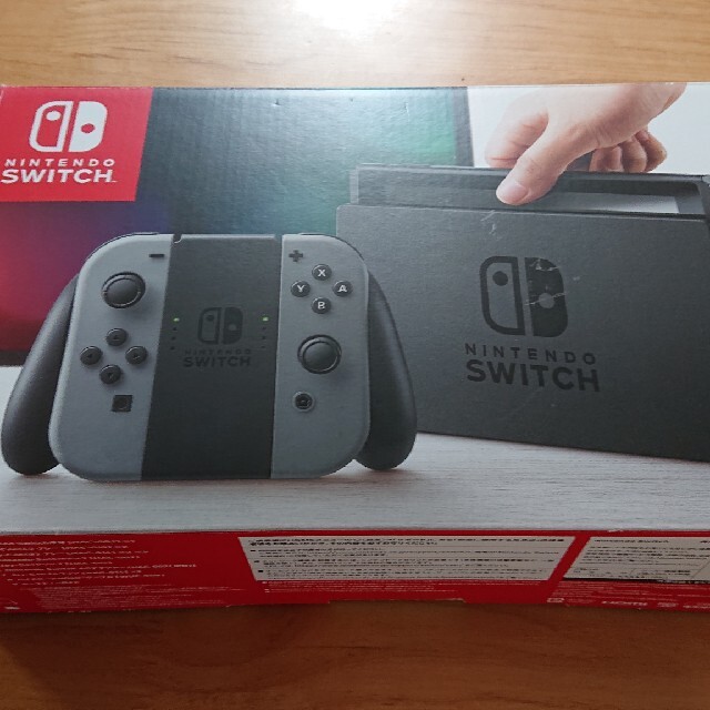 Nintendo Switch  グレー 本体  ジャンク品 動作確認済みエンタメホビー