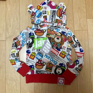 ジャム(JAM)のjam♡耳付きパーカー　120(Tシャツ/カットソー)