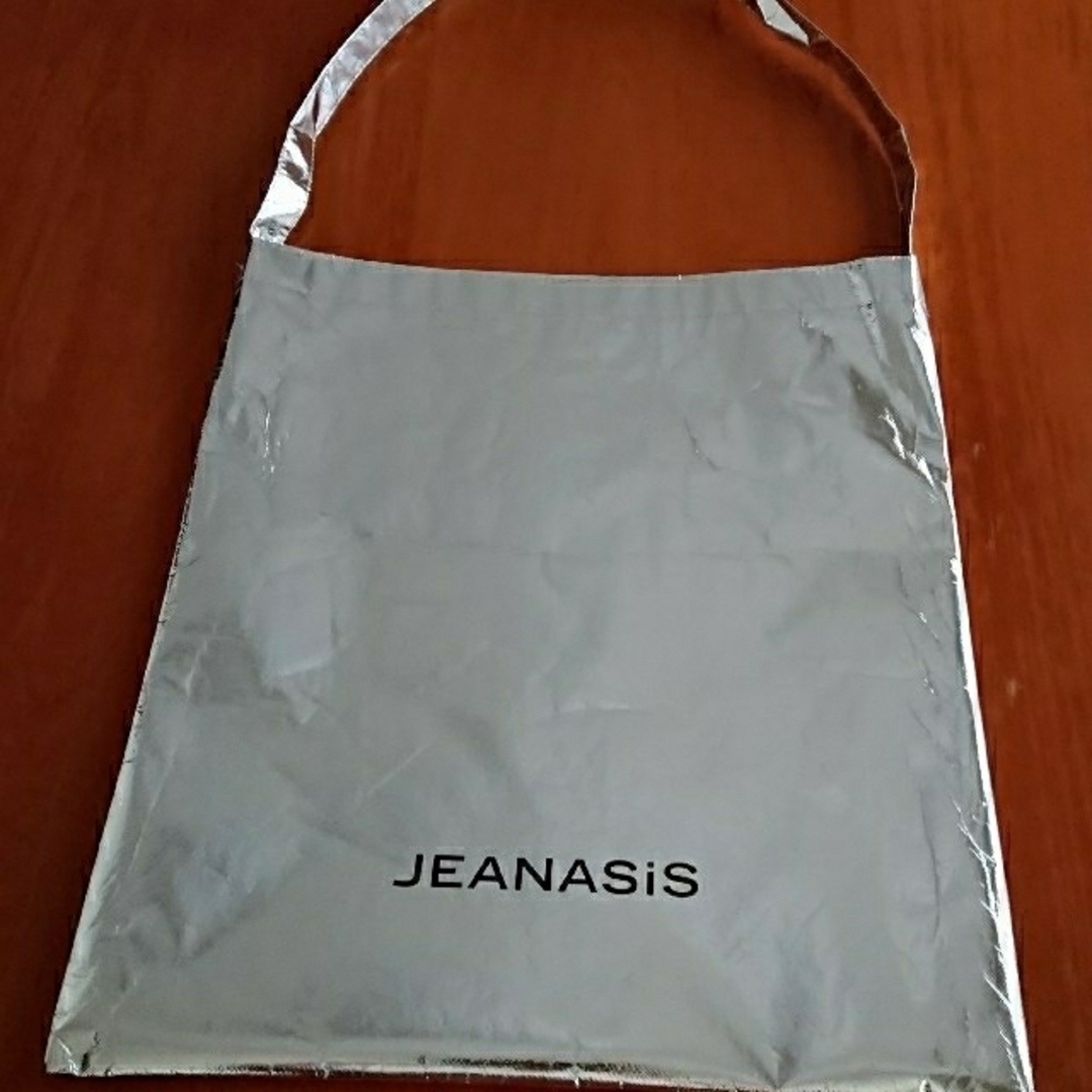 JEANASIS(ジーナシス)のジーナシス＊限定ショッパー シルバー レディースのバッグ(ショップ袋)の商品写真