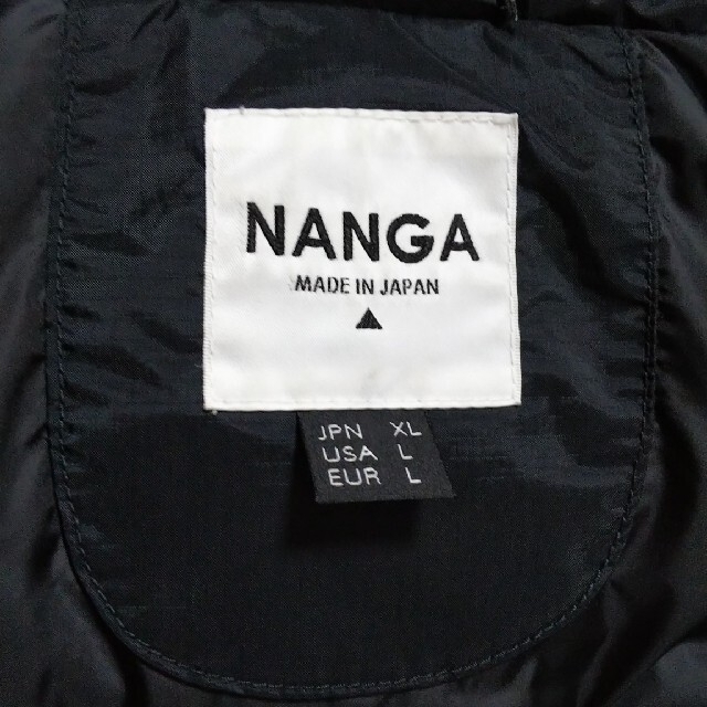 NANGA(ナンガ)のナンガ オーロラダウンジャケット 2019年モデル ブラック XL NANGA メンズのジャケット/アウター(ダウンジャケット)の商品写真