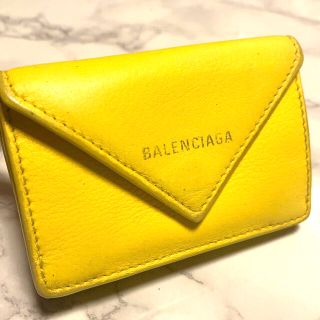 バレンシアガ(Balenciaga)の  BAIENCIAGA ペーパーミニ ウォレット コンパクト財布 (財布)