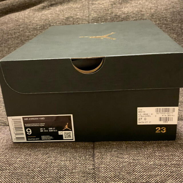 格安 NIKE - ナイキ エア ジョーダン 1 ミッドHYPER ROYAL 27.0cmの通販 by ysk49 shop|ナイキならラクマ 定番安い