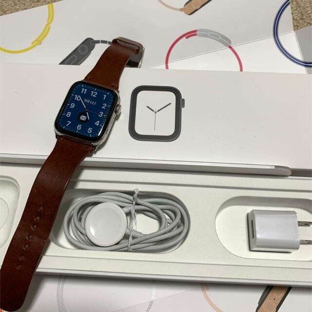 Apple Watch Hermes 6 44mm シルバーステンレス