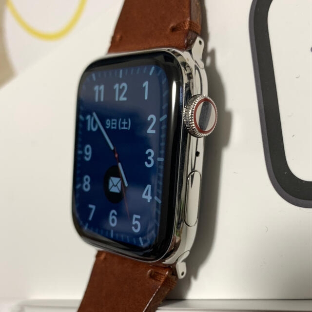専用】Apple Watch 4 Cellular 44mm シルバーステンレス
