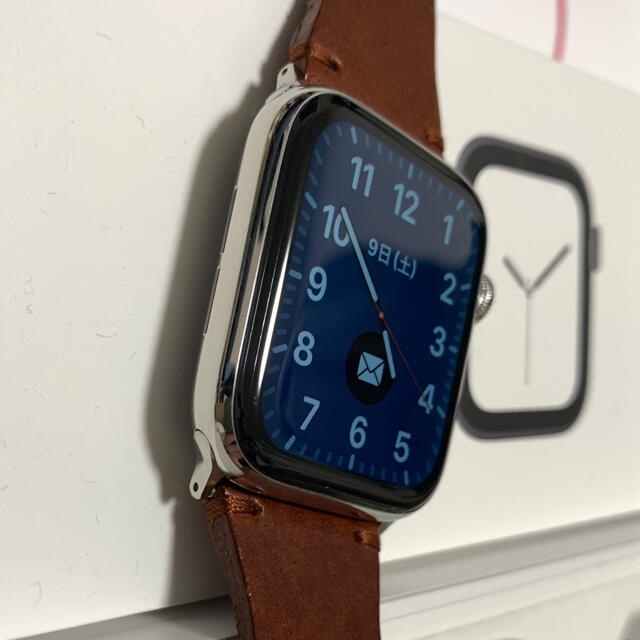 専用】Apple Watch 4 Cellular 44mm シルバーステンレス