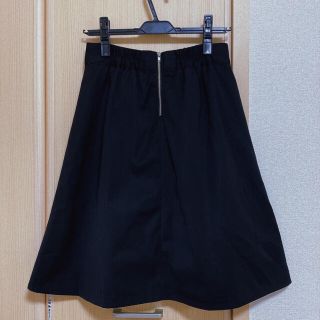 マジェスティックレゴン(MAJESTIC LEGON)のMAJESTIC LEGON 黒×ゴールド スカート(ひざ丈スカート)