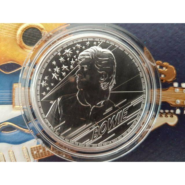 1オンス銀貨　2021 　 David Bowie .999 Silver