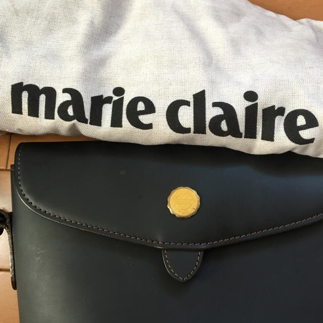 Marie Claire(マリクレール)のマリークレール 黒ショルダーバック レディースのバッグ(ショルダーバッグ)の商品写真