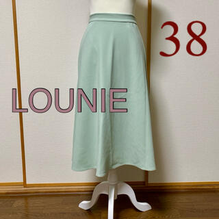 ルーニィ(LOUNIE)のLOUNIE ミントグリーン スカート 38(ひざ丈スカート)