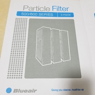 Blueair particle filter (空気清浄器)