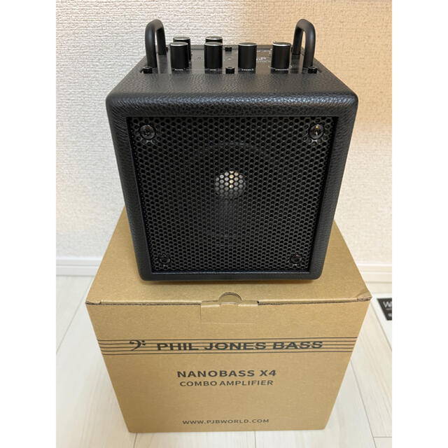 美品 Phil Jones Bass NANOBASS X4 BLACK アンプ