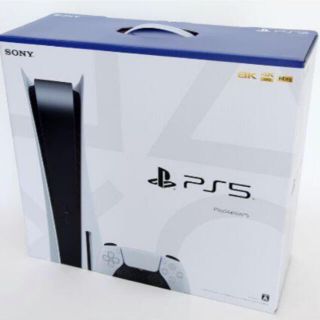 プレイステーション(PlayStation)のPS5 本体 ディスクドライブ搭載モデル PlayStation5 プレステ5(家庭用ゲーム機本体)