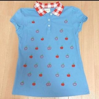 グッチ(Gucci)の最終値下げ！GUCCI　KIDS、グッチキッズ、ポロシャツ、アップル(Tシャツ/カットソー)