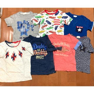 ダディオーダディー(daddy oh daddy)のTシャツ 男の子　7枚　120センチ(Tシャツ/カットソー)