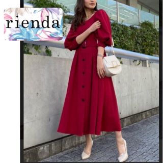 新品　リエンダ　rienda  インナーつき　3WAY ガウンにも　ワンピース