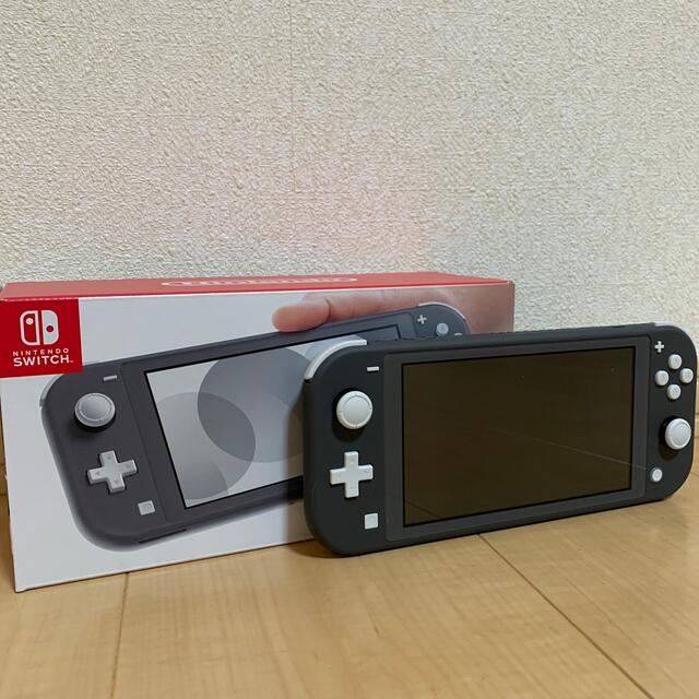 Nintendo Switch(ニンテンドースイッチ)のNintendo Switch Liteグレー エンタメ/ホビーのゲームソフト/ゲーム機本体(家庭用ゲーム機本体)の商品写真