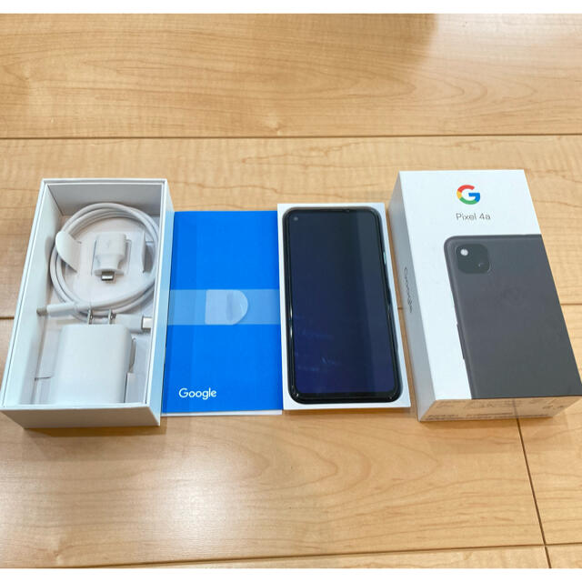 Google pixel4a Just Black simフリー 128GB