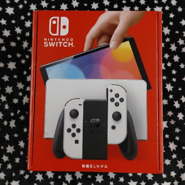ゲームソフトゲーム機本体Nintendo Switch 有機ELモデルWHITE一式　新品未使用