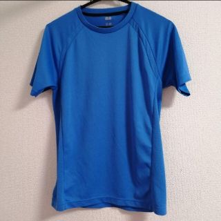 ユニクロ(UNIQLO)のUNIQLO DRY-EX Tシャツ 青色(Tシャツ/カットソー(半袖/袖なし))