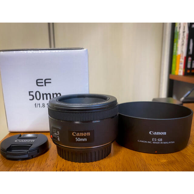 【美品】Canon 交換レンズ EF50F1.8 STM